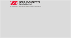 Desktop Screenshot of lippo-im.com