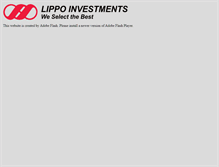 Tablet Screenshot of lippo-im.com